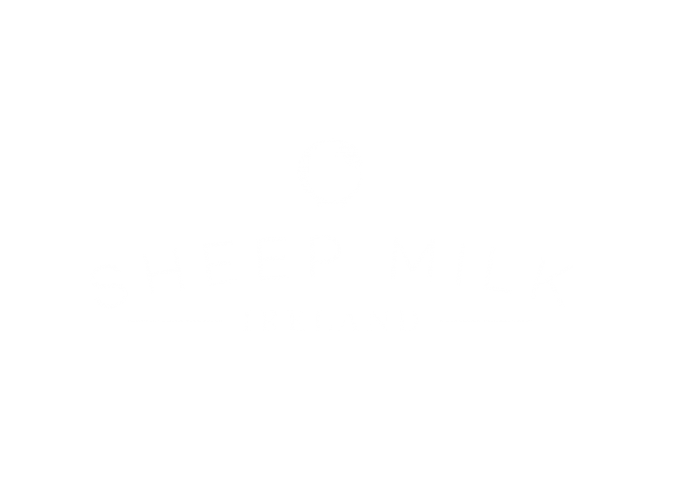 Sheep milk logo in white PNG